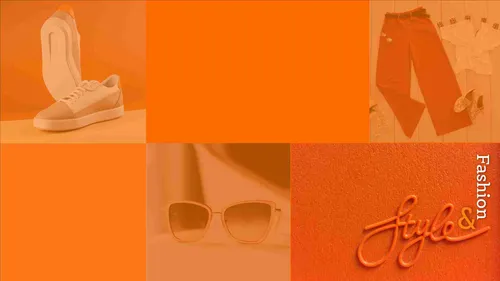 Color Palettes - Darkorange and Sandybrown Color Scheme