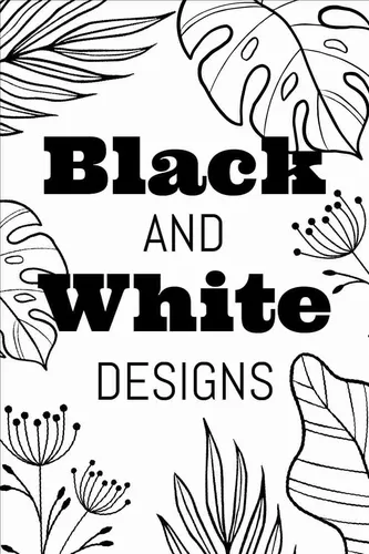 Color Palettes - White and Black Color Scheme