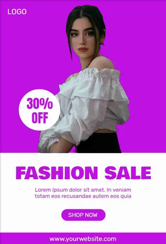 Color Palettes - Darkviolet and White Color Scheme