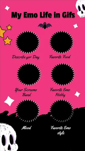 Color Palettes - Deeppink and Black Color Scheme