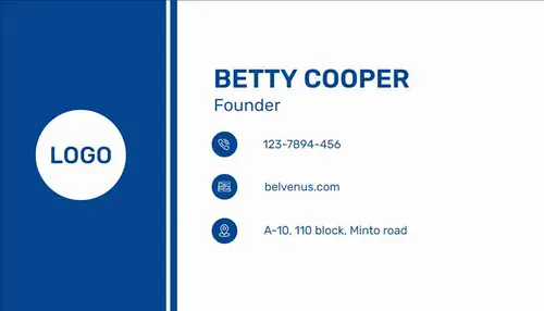 Color Palettes - White and Midnightblue Color Scheme