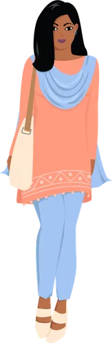 Color Palettes - Lightsalmon and Lightsteelblue Color Scheme