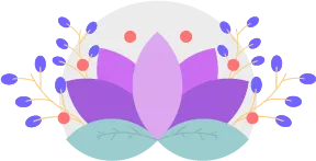 Color Palettes - Whitesmoke and Mediumpurple Color Scheme