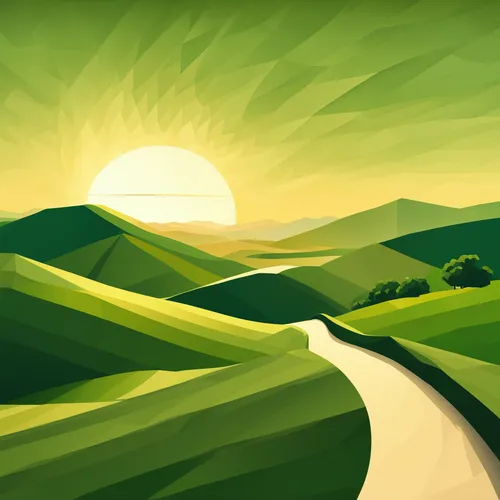 Seeking Soulful Paths Color Palette: Earthy Green, Warm Orange, Sky Blue Seeking Soulful Paths Color Palette: Earthy Green, Warm Orange, Sky Blue