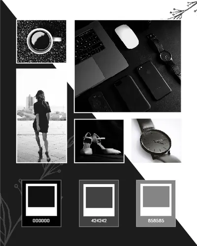 Color Palettes - Black and White Color Scheme Color Palettes - Black and White Color Scheme